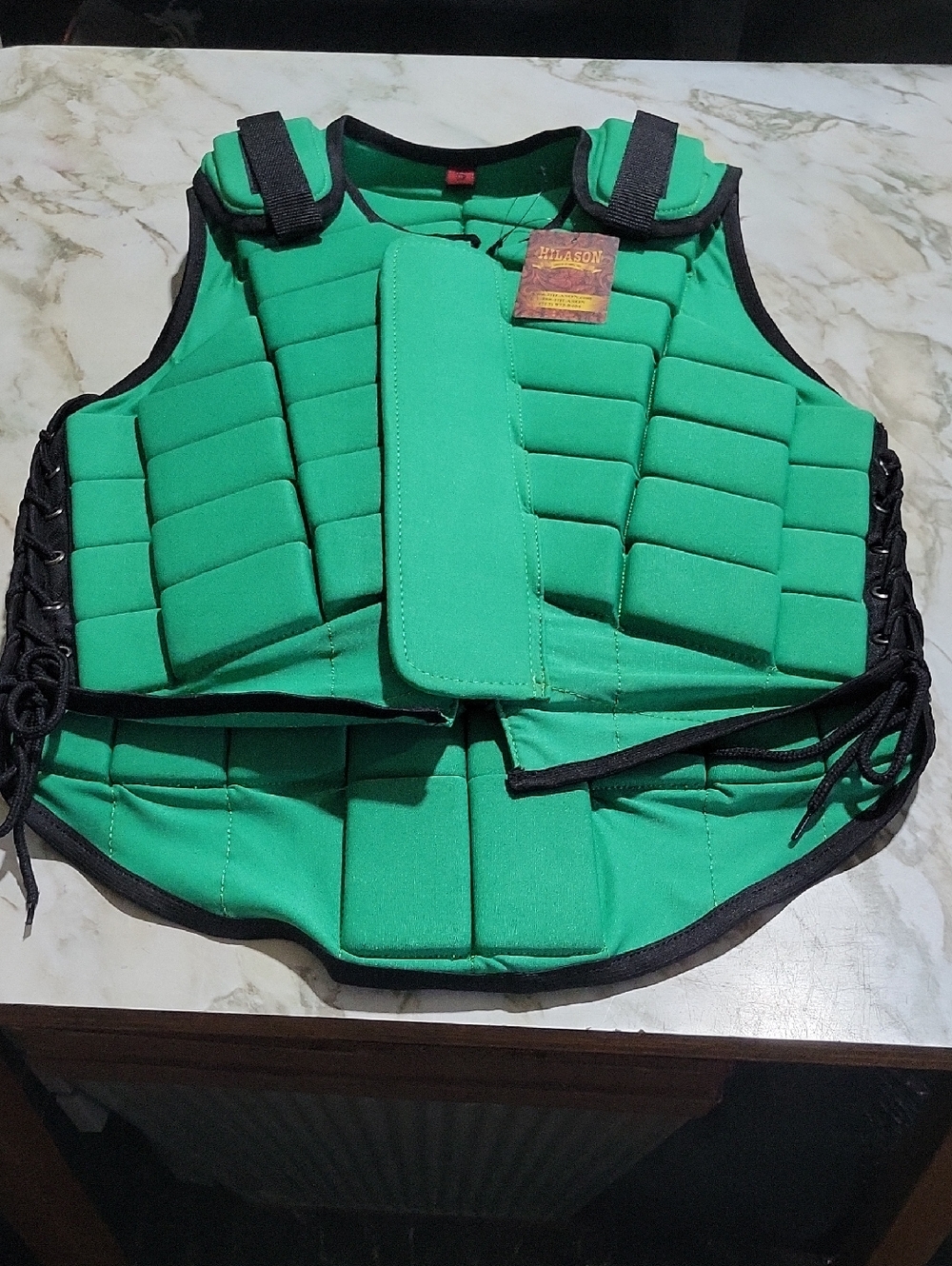 Adult Green Padded Protective Vest